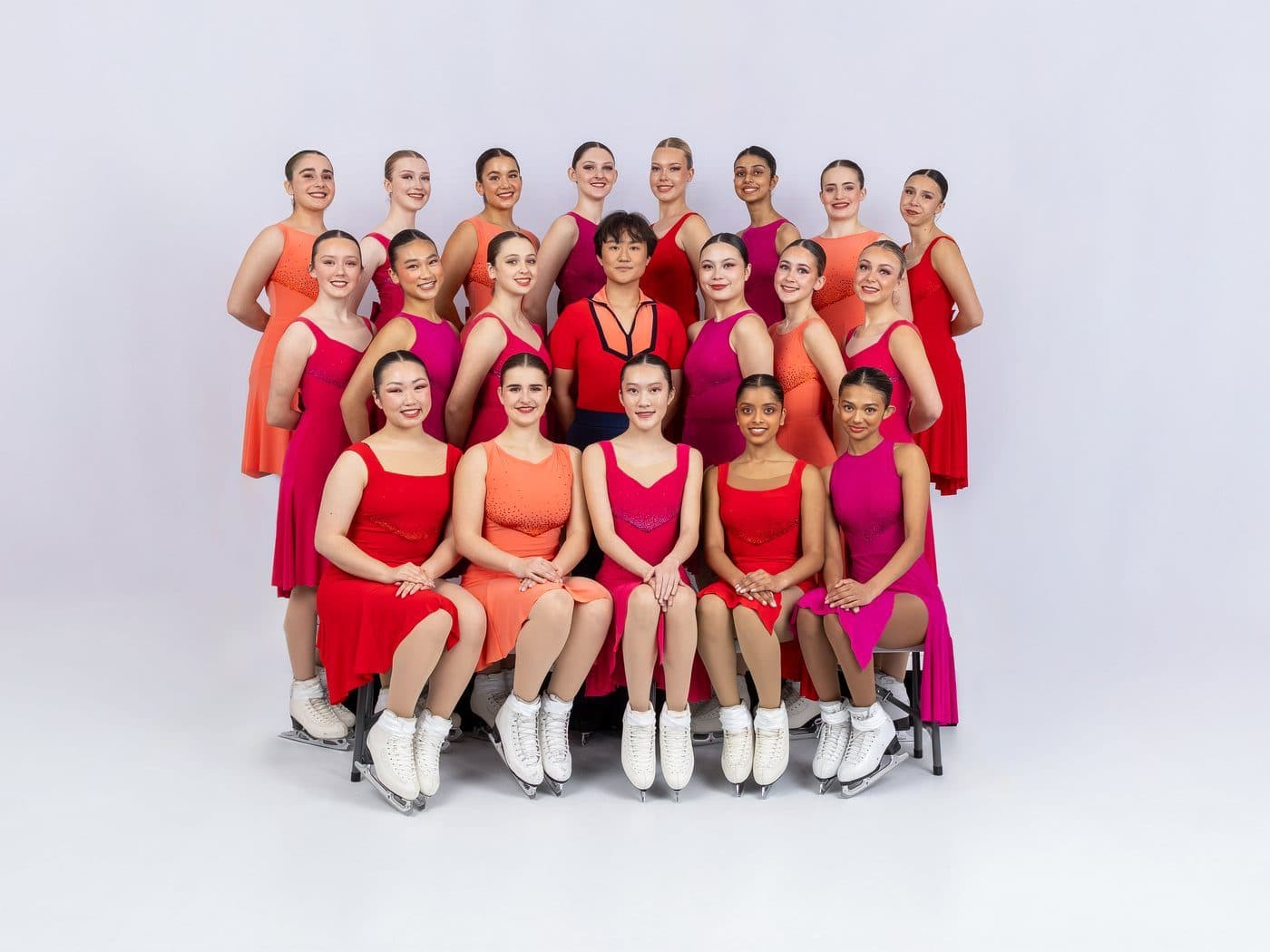 Ice Mates team on the ice