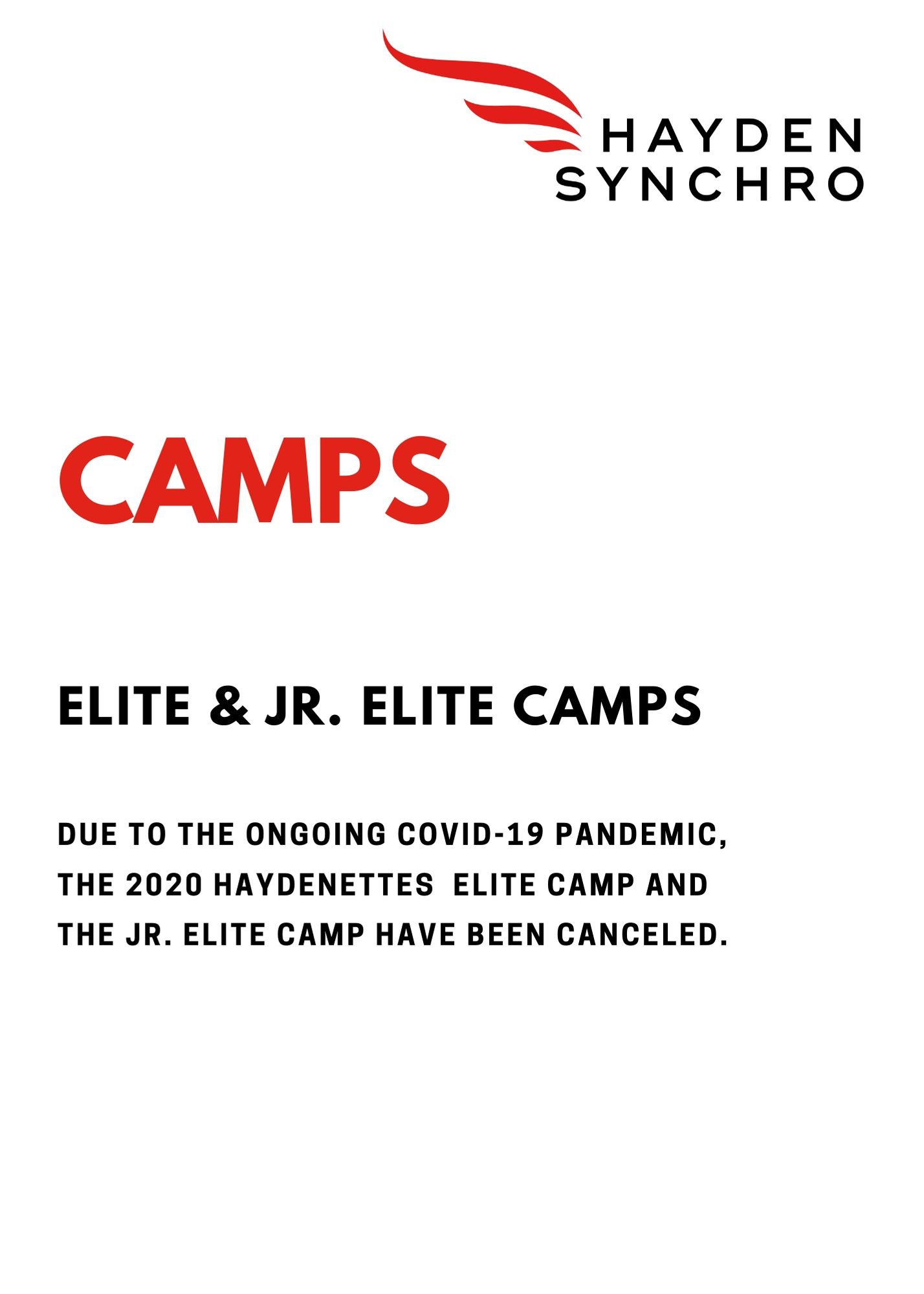 2020 Camps